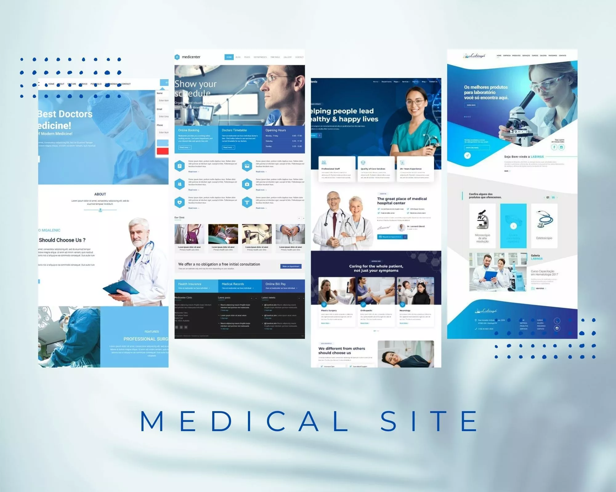 طراحی سایت پزشکی