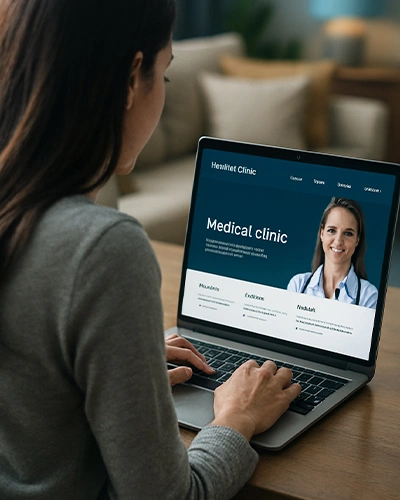 طراحی سایت پزشکی